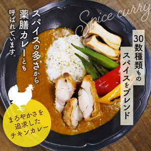 カレーハウスあんくるの冷凍チキンカレー1kg（200g×5袋）_T05504