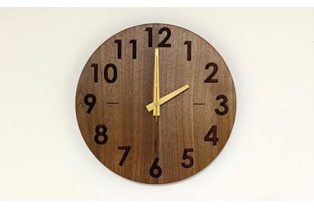 wood clock 280WN ｜ 壁掛け時計 木製 時計