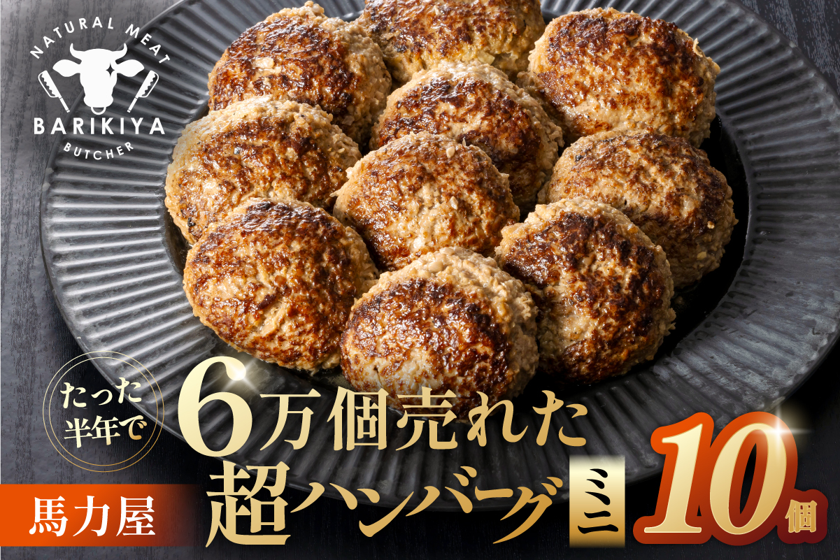 超ハンバーグミニ　10個 【0110-019】