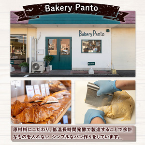 a986 パンの詰め合わせ(4種・合計5個)【Bakery Panto】パン 冷凍パン 食パン クロワッサン 栗 カンパーニュ バケット 冷凍 セット