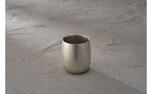 18-8ステンレス 二重構造 エレガンス フリータンブラー シャンパンシルバー FC013012