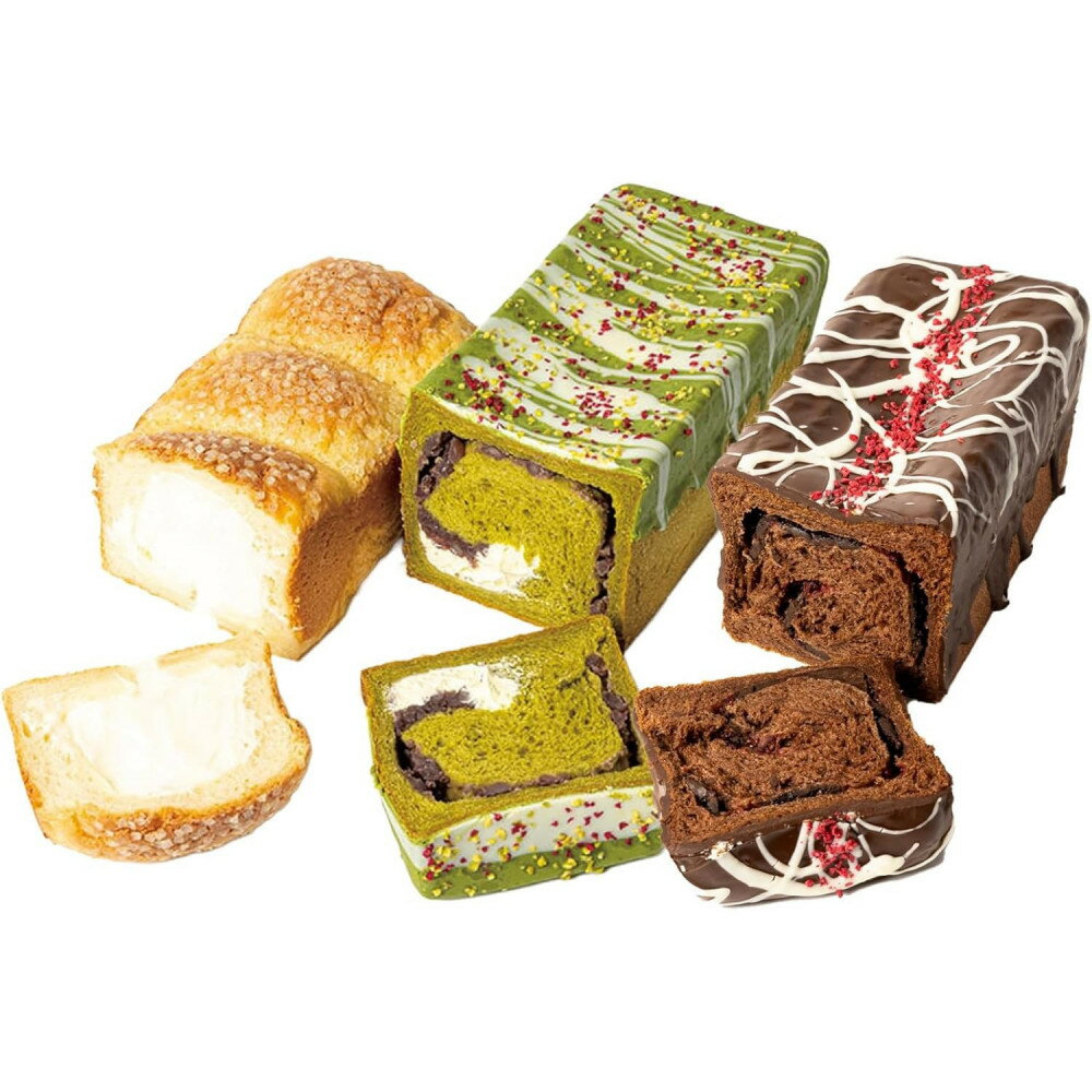 【ふるさと納税】高級食パン 3種3本 食べ比べセット プレミアムシリーズ（4種のチーズ＆ザクザクシュガー食パン／抹茶あずき＆マスカルポーネ食パン／どっぷり贅沢チョコ食パン）3本セット チーズ 抹茶 チョコ