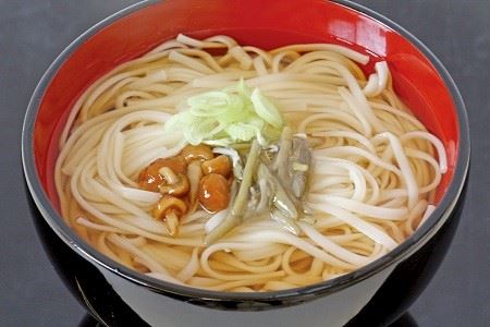 稲庭宝来うどん　2人前3袋　紙化粧箱つゆ付[K1102]