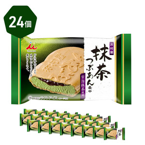 もなか 抹茶 つぶあん 宇治 24個 もなか