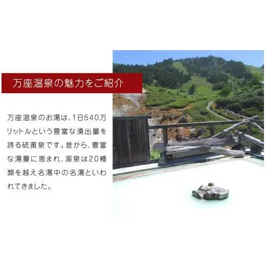 温泉の素 【 万座 の湯】  1回分 × 3袋 温泉 入浴剤 個包装 お試し [AB092tu]