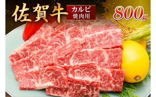 佐賀牛 カルビ 焼肉用 800g 149-J1816