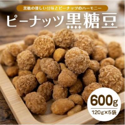 ふるさと納税 糸満市 ピーナッツ黒糖豆 120g(20g×6パック)×5袋入り 小分けタイプ