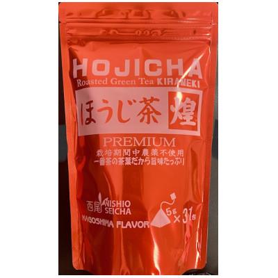 ふるさと納税 鹿屋市 一番茶のほうじ茶「煌〜きらめき〜」31包×7袋