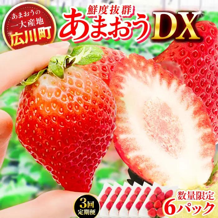 【3回定期便】いちご（あまおう）3ケース / いちご 苺 イチゴ[AFAB082]