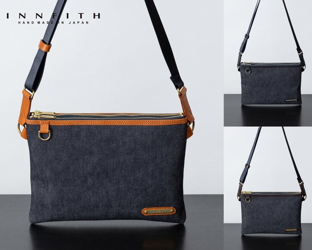 
                  INNFITH デニムサコッシュ No55736｜ファッション 小物 バッグ ショルダーバッグ 鞄 [1168-1171]
                