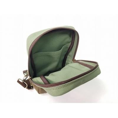 ふるさと納税 栃木市 【いちひこ帆布】 ボディバッグ/グリーン |  | 02