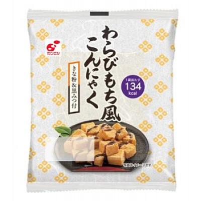ふるさと納税 毛呂山町 わらびもち風こんにゃく　きな粉&amp;黒みつ付　20食入