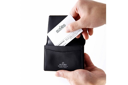 SOMES　DM-07　名刺入れ（ブラック）[12260217]