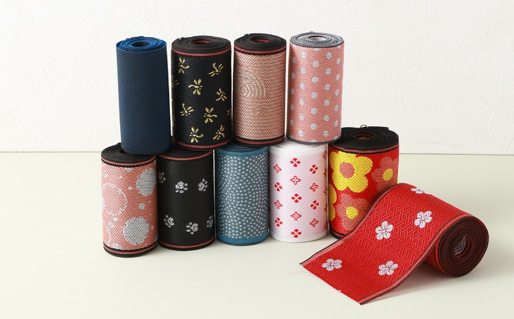 
            畳べりセット5 2ｍ×10個 畳へり たたみのへり たたみへり 畳の縁 和柄 ハンドメイド 手芸 岡山県 倉敷市
          
