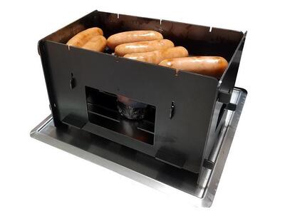 組立式調理コンロ「ワクワクこんろミニ」 付属品付5点セット
