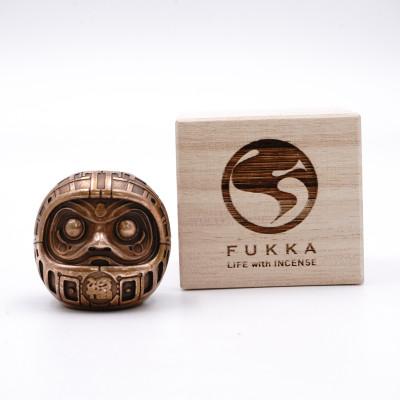 ふるさと納税 高岡市 福香 -FUKKA-　達磨/DARUMA M　ブロンズ　お香たて |  | 01
