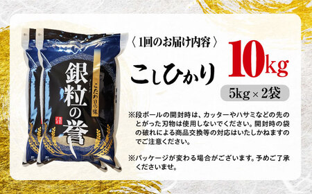 【全6回定期便】 【令和7年産米】 米 こしひかり 10kg 白米 お米 ご飯 コシヒカリ 三次市/アグリ君田[APDC008]