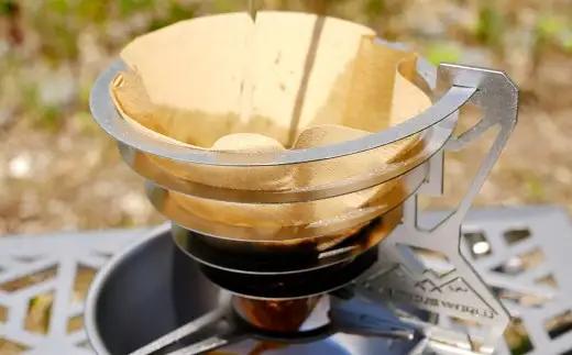 究極のドリッパー コーヒードリッパー ドリッパー ステンレス 組立て式 コーヒー 珈琲 カフェ 雑貨 キッチン 日用品 アウトドア