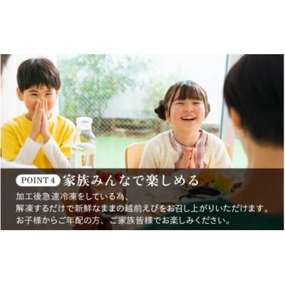 ふるさと納税 越前町 殻むき不要!幻と呼ばれる「越前えび」むき身　1kg(200g × 5袋)背わた処理済 |  | 03