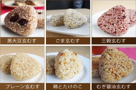 ［5回定期便］かんこめの玄米おむすび20個×5回｜ おにぎり 冷凍 個包装