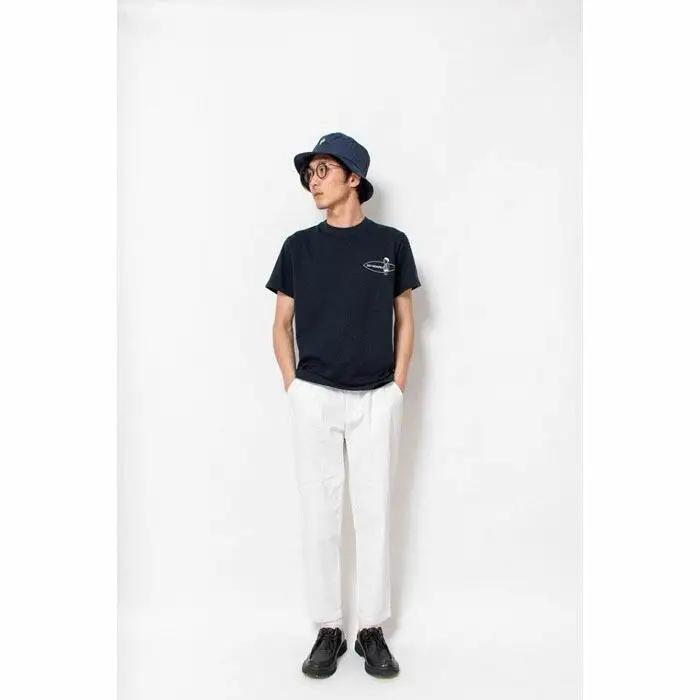 《1》レディースL・メンズS～M　サーフTシャツ　NAVY