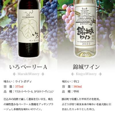 ふるさと納税 甲州市 山梨のワイン飲み切りハーフボトル5本セット |  | 01