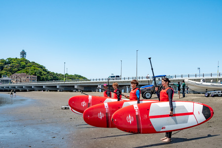 サンセット サップ 1名様分 体験型 スクール 江ノ島 パドル 利用券
