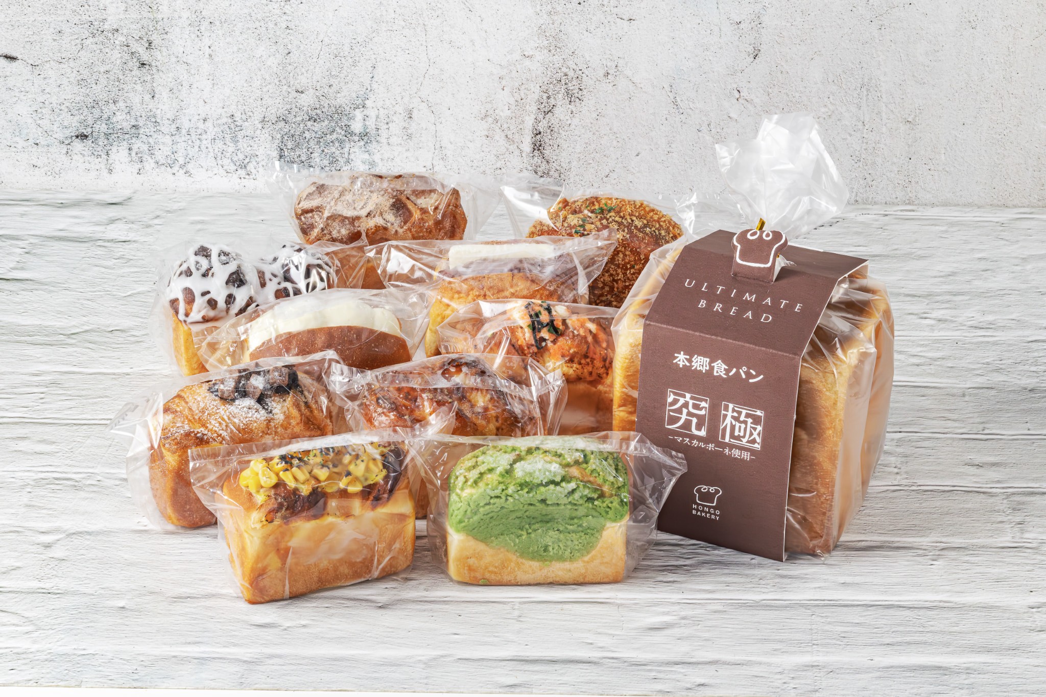 
                  本郷食パン1個＋手のひら食パン10個セット  KDJ004
                