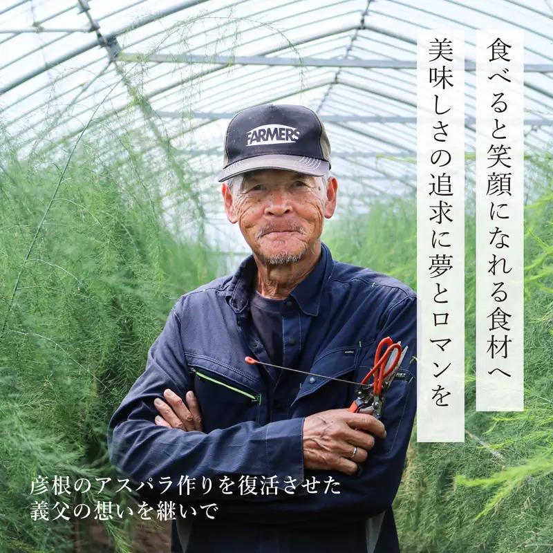 先行予約 紫アスパラ 500g ( L~2L ) 夏芽 アスパラガス アスパラ 夏アスパラ ひこねアスパラ 朝採 新鮮 春野菜 夏野菜 野菜 やさい 滋賀 彦根 