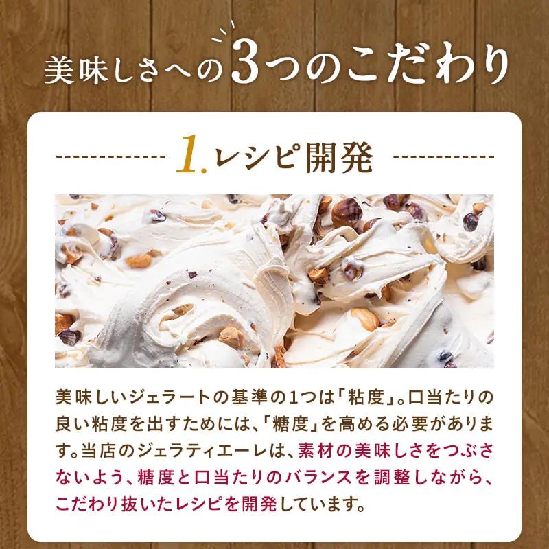 本格イタリアン1Lバットジェラート「ミルク」1L【0108702】