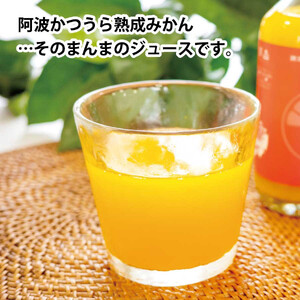 みかん ストレート ジュース 720ml 6本 みかんジュース 徳島 勝浦 ドリームチーム