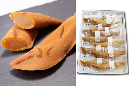 京丹波 銘菓 若あゆ 15個入り （ 夏 和菓子 求肥 和菓子 和知 老舗 七福堂 鮎 和知川 ） [010SF003]