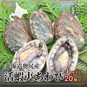 【ふるさと納税】奥尻産活蝦夷アワビ（養殖）20個入り OKUF005