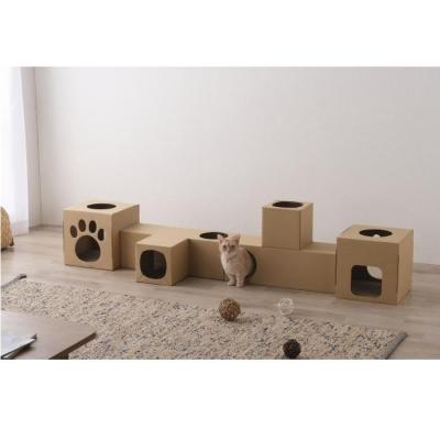 ふるさと納税 角田市 ねこねこトンネル　BOX+T字セット P-NTBT |  | 01