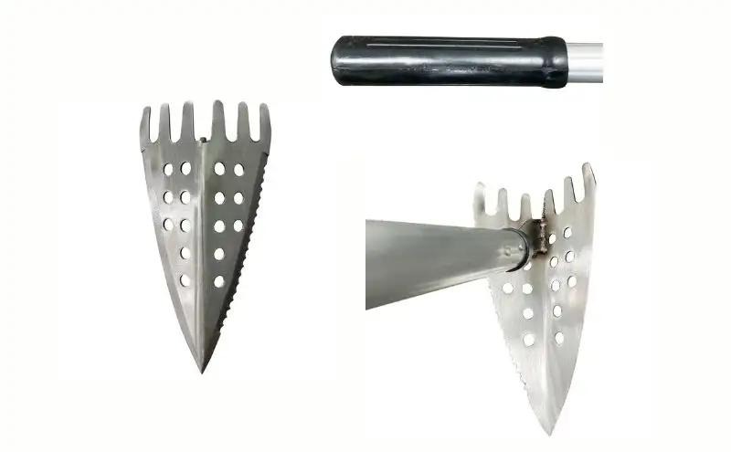 大進 ステン軽量三角ホーアルミ柄レーキ付 4939736502464