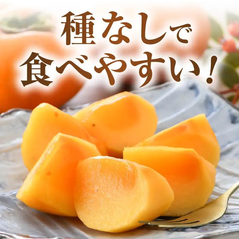 【先行予約】越前柿 36個入 約6kg（M～2L）≪JA受賞歴親子２代≫  ／ 果物 フルーツ 柿 産地直送 期間限定 あわら ※2026年11月上旬より順次発送 [aw061-a002]