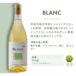ワイン 塩山洋酒醸造 BLANC（RC）B-643