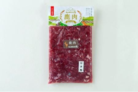 (1182)ジビエ　ヘルシー　万能　鹿肉ミンチ　300g×6パック　小分けパック　合計1.8kg