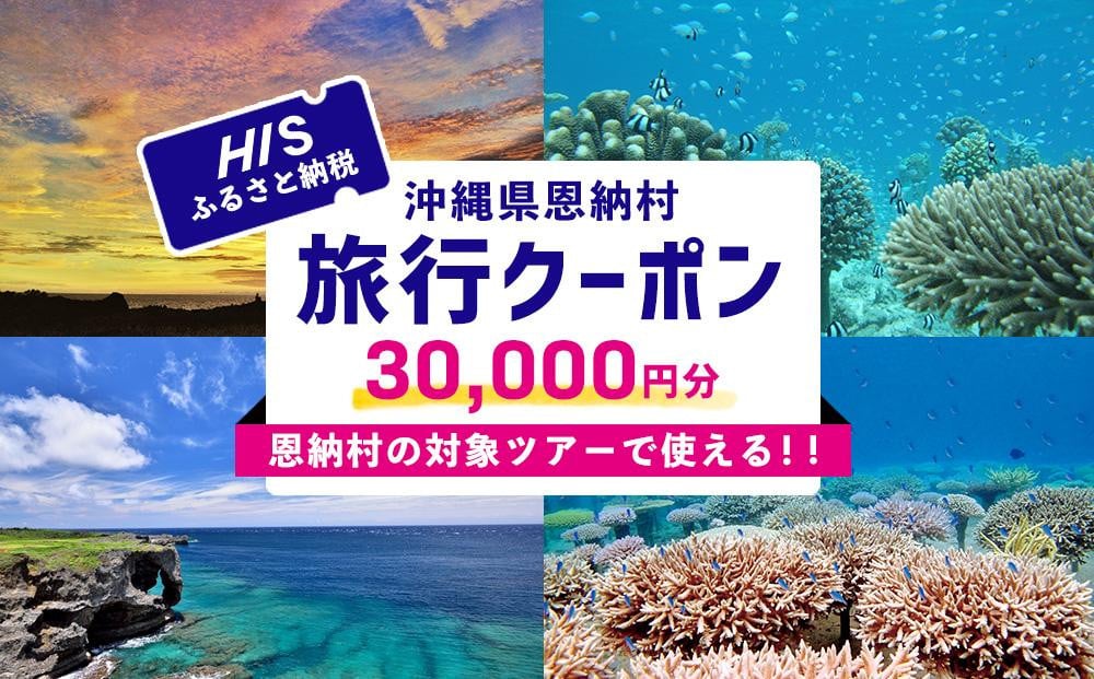 
            HISふるさと納税クーポン（沖縄県恩納村）30,000円分
          