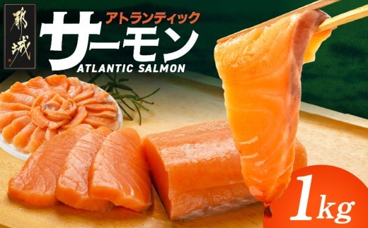
                  アトランティックサーモン1kg_MJ-M3-003-1kg_(都城市) アトランティックサーモン サーモン 急速冷凍 海鮮丼 カルパッチョ ムニエル
                
