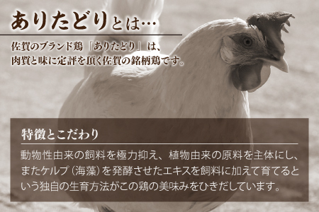 【料理研究家リュウジ氏推奨！】組み合わせ2kg　佐賀ブランド「ありたどり」ジューシーモモ肉&豊富なタンパク質ムネ肉小分け真空　約4～500g×2~3枚×2種：B013-048