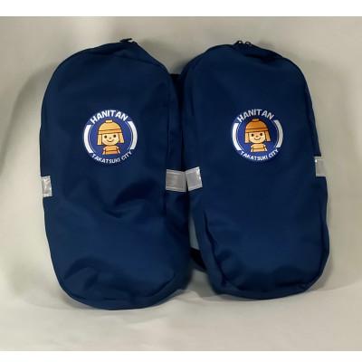 ふるさと納税 高槻市 【TVで紹介!】ランドセル用補助バッグ「サンドセル」 はにたんバージョン/ポケットなし《ネイビー》 |  | 01