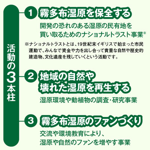 霧多布湿原を中心とする環境保全活動への寄附　霧多布湿原を中心とする環境保全活動への寄附 4,000円 寄附 支援 寄付のみ 返礼品無し 寄付金 霧多布湿原 国定公園 花の湿原 景観保全 動植物の保全 