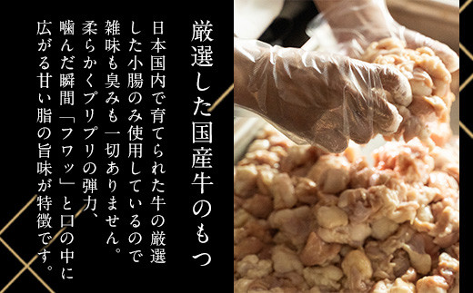 【博多もつ鍋やま中】もつ鍋しょうゆ味（1.5～2人前）