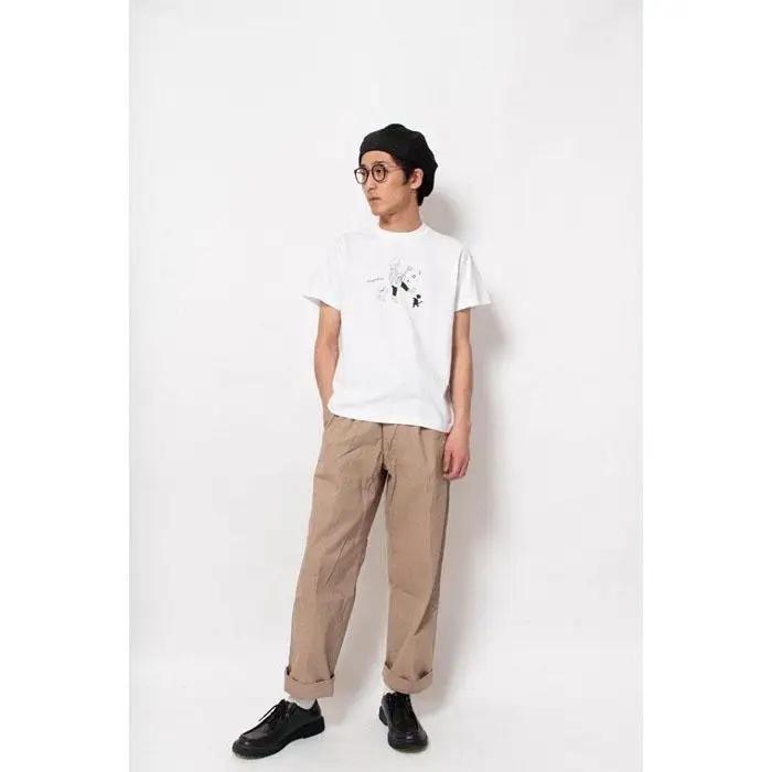 《2》メンズL　ミュージックTシャツ　WHITE