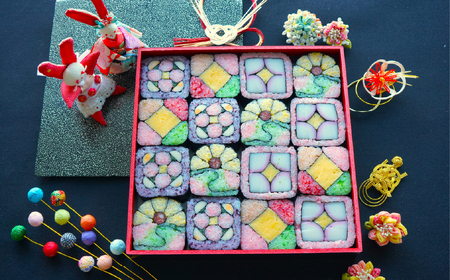 モザイク寿司アート 巻き寿司 細工寿司 