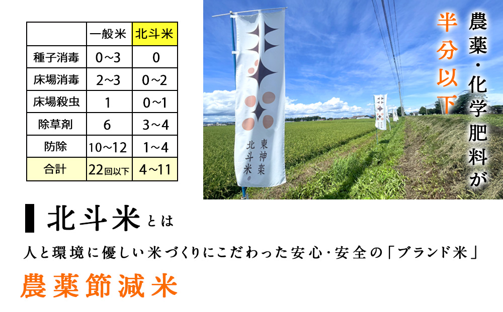 【定期便 6カ月】北斗米ななつぼし30kg(5kg×6袋) お米 こめ 精米 白米 ごはん ブランド米 国産米 北海道産 東神楽町