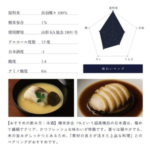 SY0037　【楯野川】 純米大吟醸 光明 出羽燦々　720ml×1本