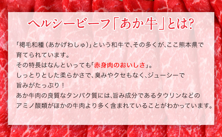 肥後のあか牛 すき焼き用 500g 《90日以内に出荷予定(土日祝除く)》 長洲501 熊本 特産 あか牛