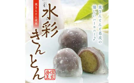 御菓子処信玄堂 「栗きんとん使用」水彩きんとん20個入 16-001